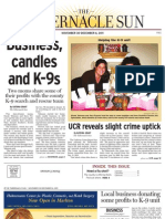 Business, Candles and K-9s: UCR Reveals Slight Crime Uptick