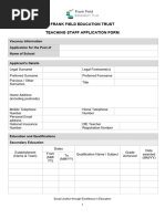 SACE Application Form for Student Teachers | PDF | Legal Liability ...
