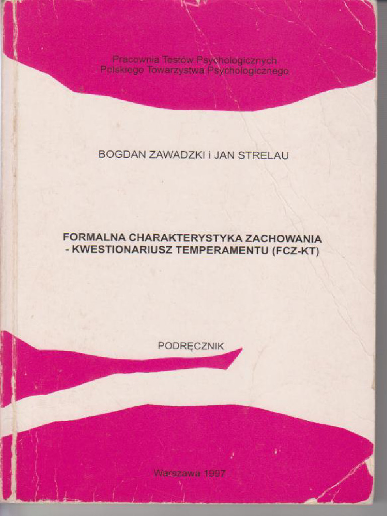 Fcz kt kwestionariusz temperamentu zawadzki strelau pdf