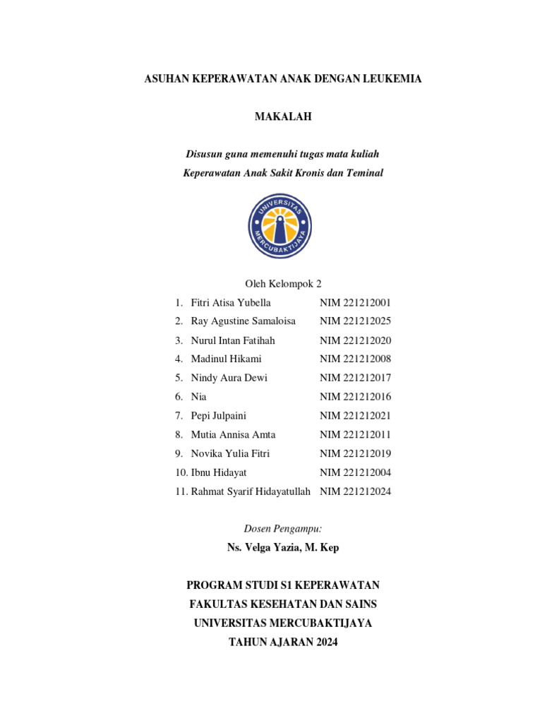 Askep kel 2 leukemia pdf