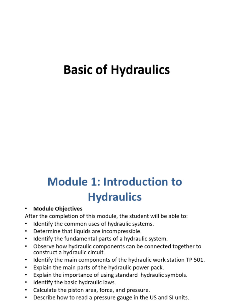 8 Basics of Hydraulic PDF Brake Pump