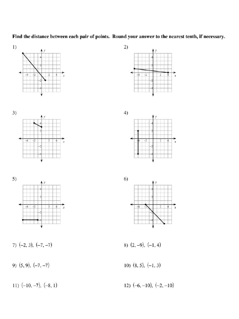 Distance formula myp 3 pdf