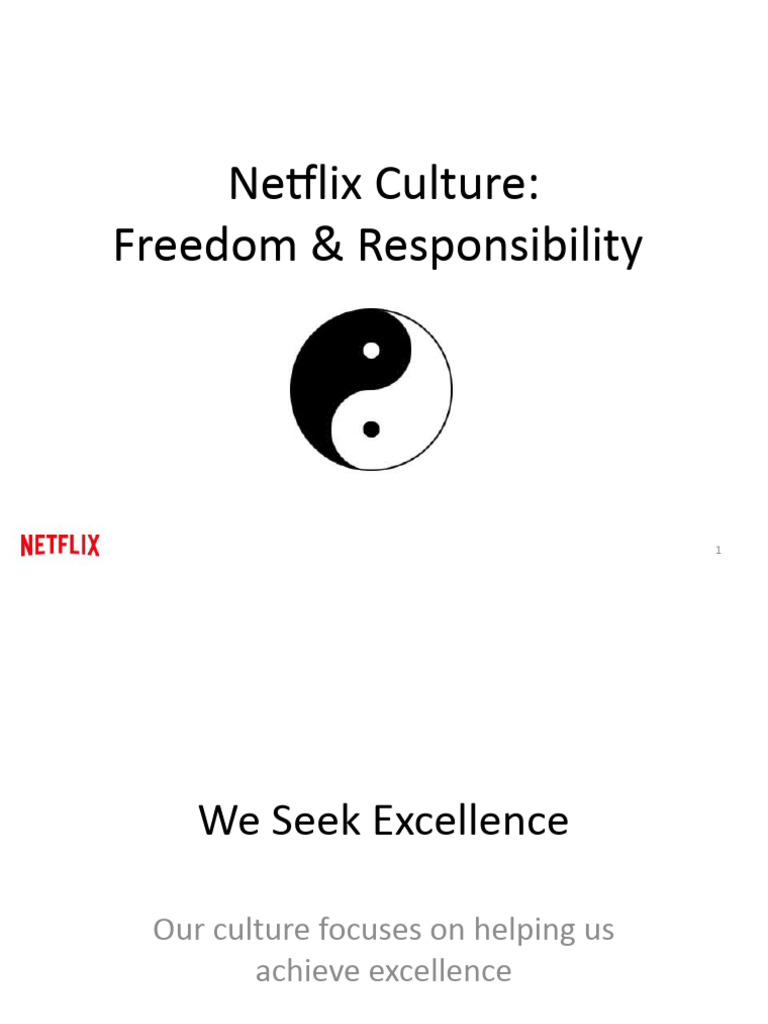 Netflix's High-Performance Culture Explained | PDF | Employment ...