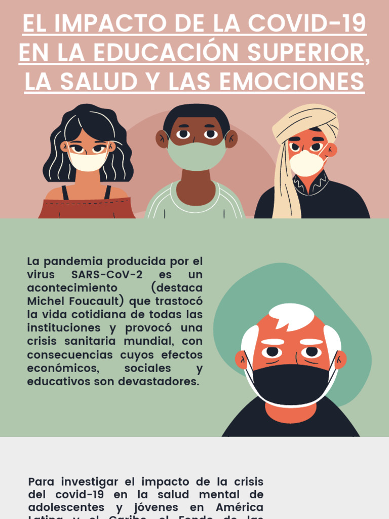 El impacto de la Covid-19 en la educación superior, la salud y las ...