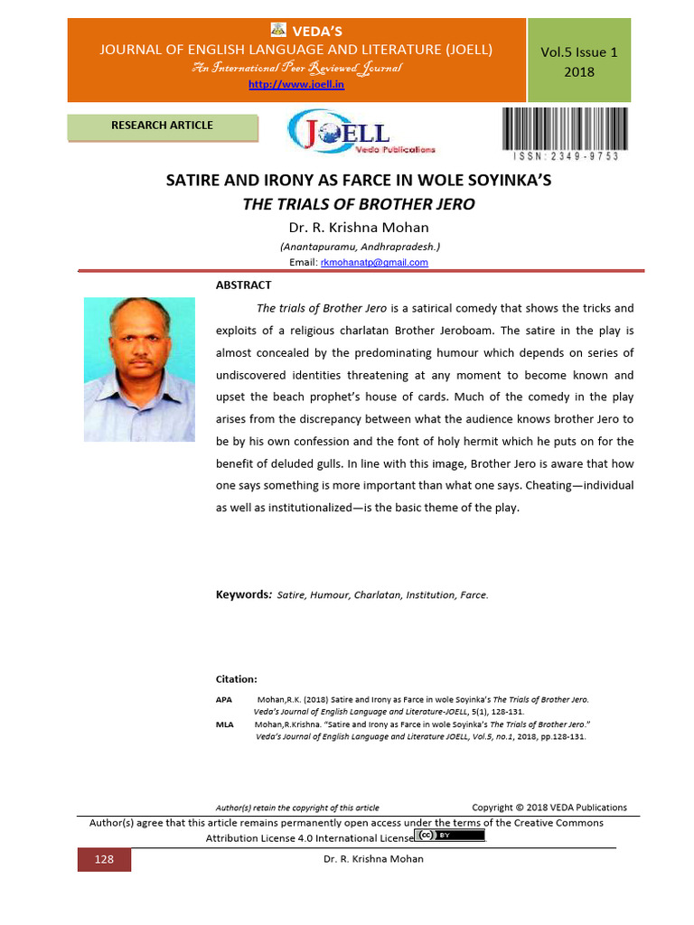 128 131 Satire and Irony As Farce 1 | PDF | Satire