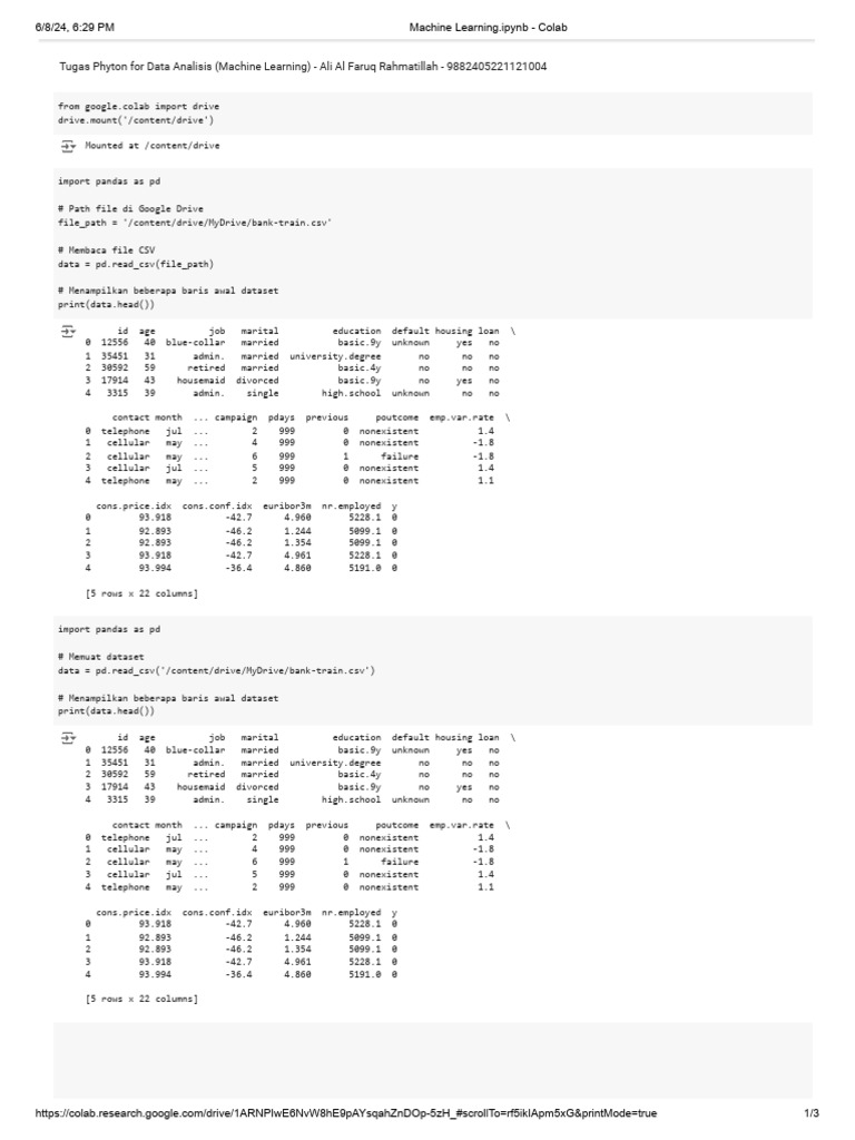 Python Data Analysis for ML | PDF | Accuracy And Precision ...