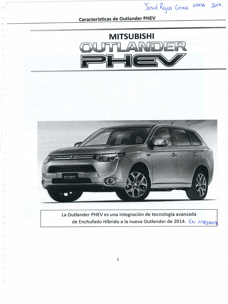Manual Outlander 2016 | PDF