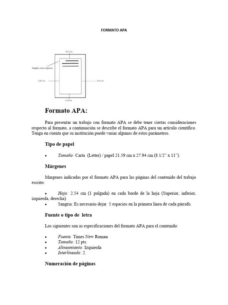 Normas APA: Formato y Márgenes | PDF | Estilo apa | Comunicación escrita