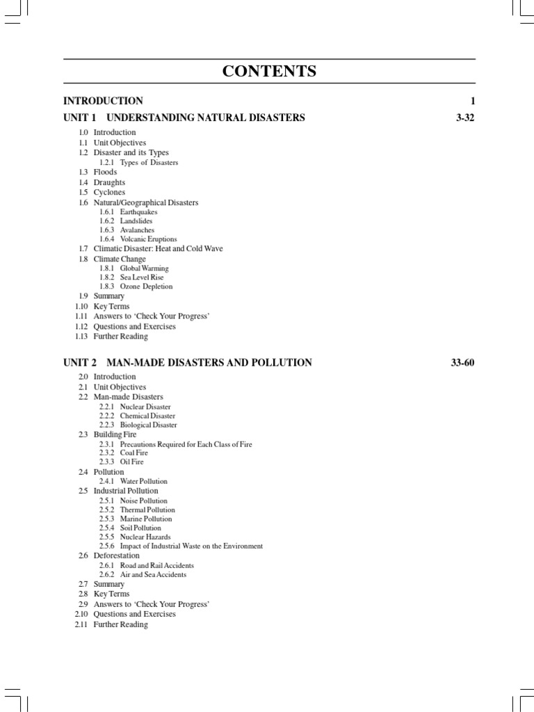 Disaster - Management Print | PDF | Tropical Cyclones | Natural Disasters