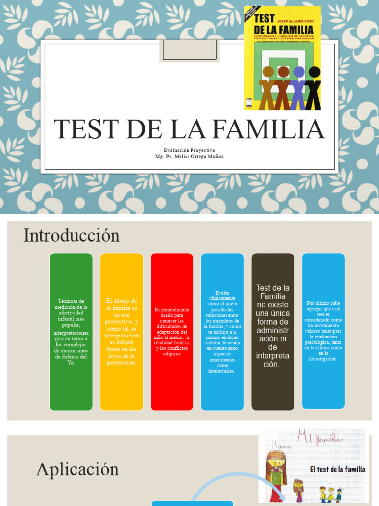 Test de La Familia | Descargar gratis PDF | Sicología | Ciencias del ...