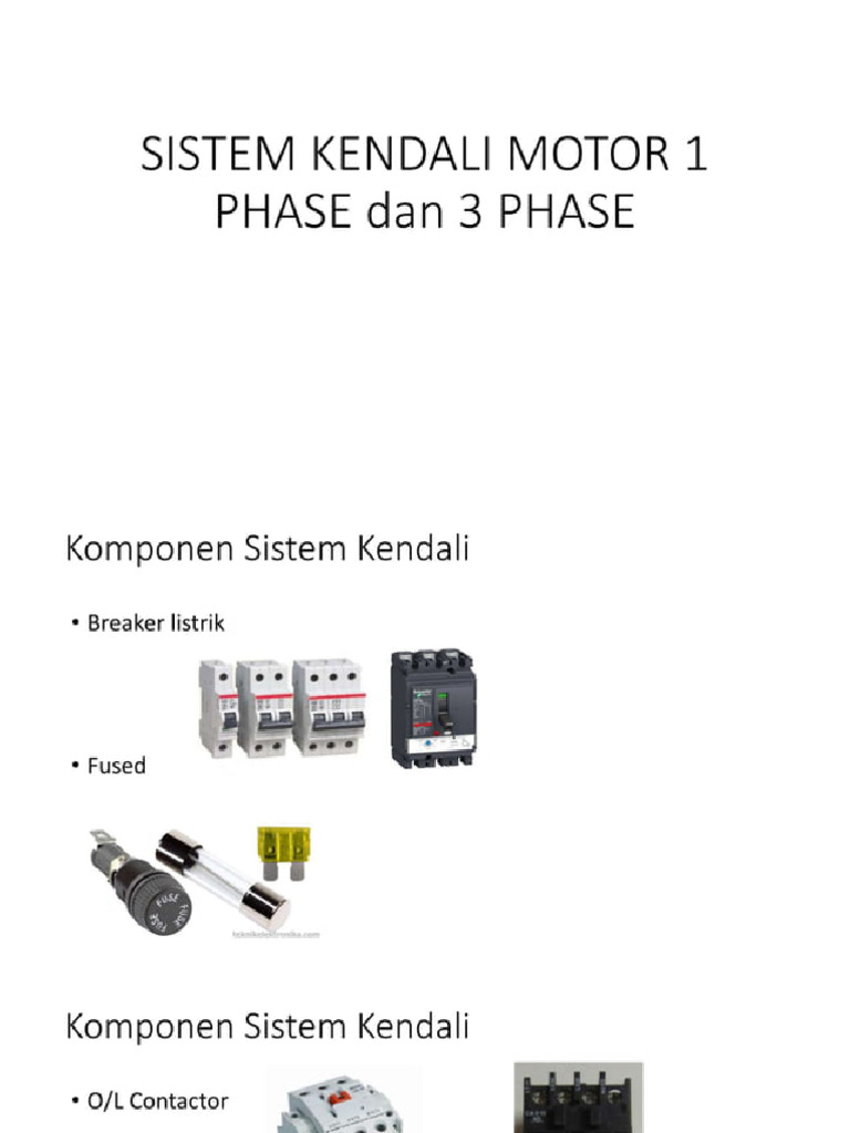 Sistem Kendali Motor 3 Fasa | PDF