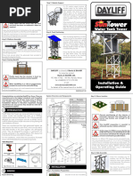 Build a Water Tank Stand in 7 Steps | PDF | Lumber