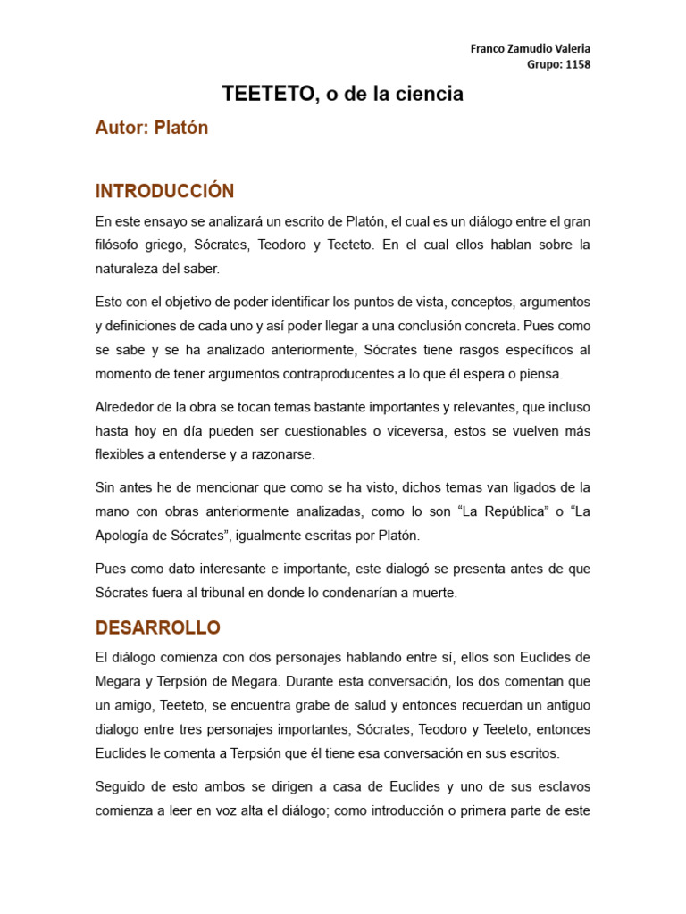 Análisis del diálogo 