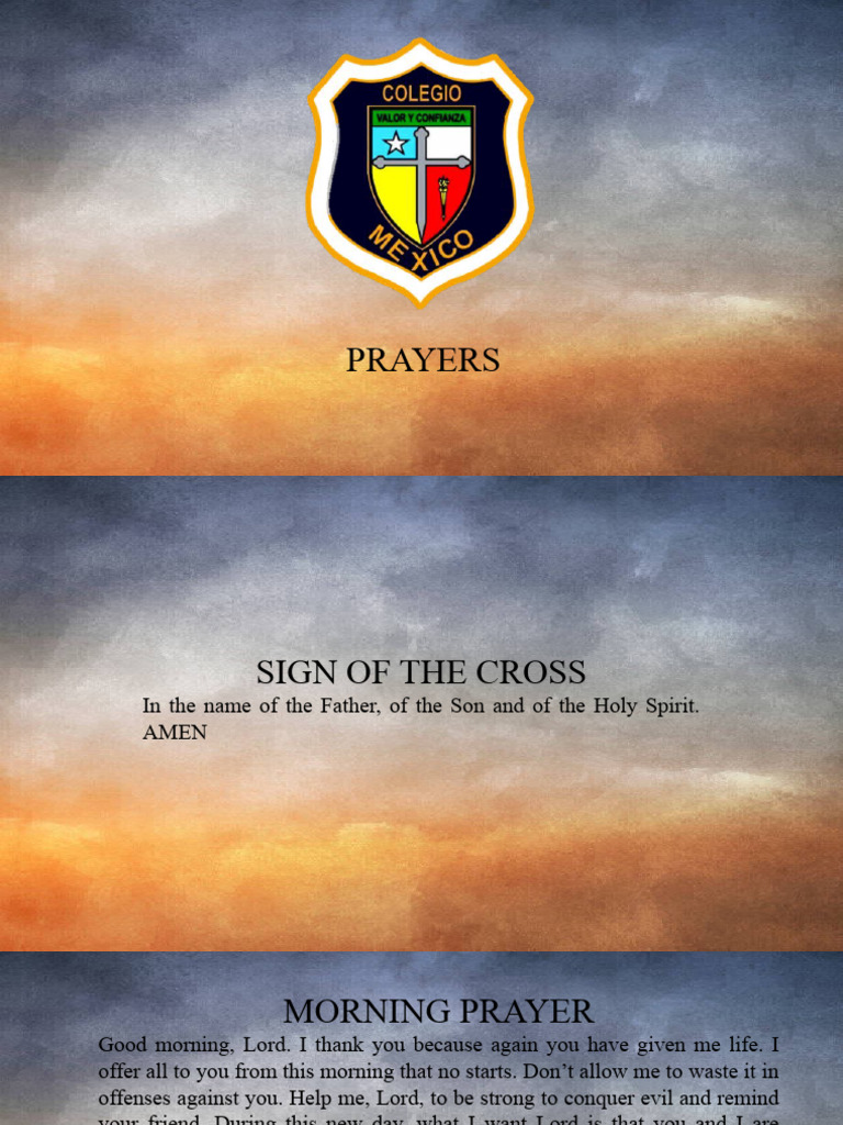 Daily Prayers and Devotions Guide | PDF | Lord's Prayer | Mary, Mother ...
