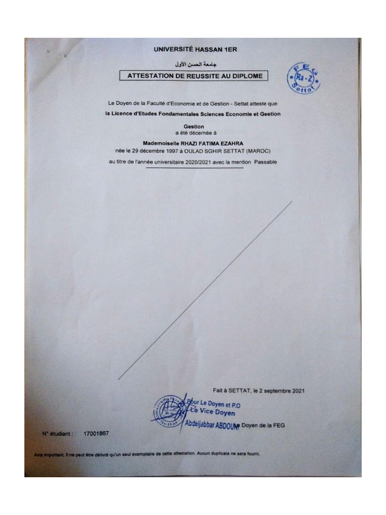 Attestation | PDF