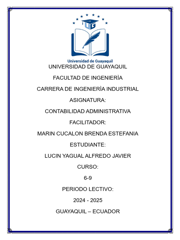 Contabilidad Administrativa y Toma de Decisiones | PDF