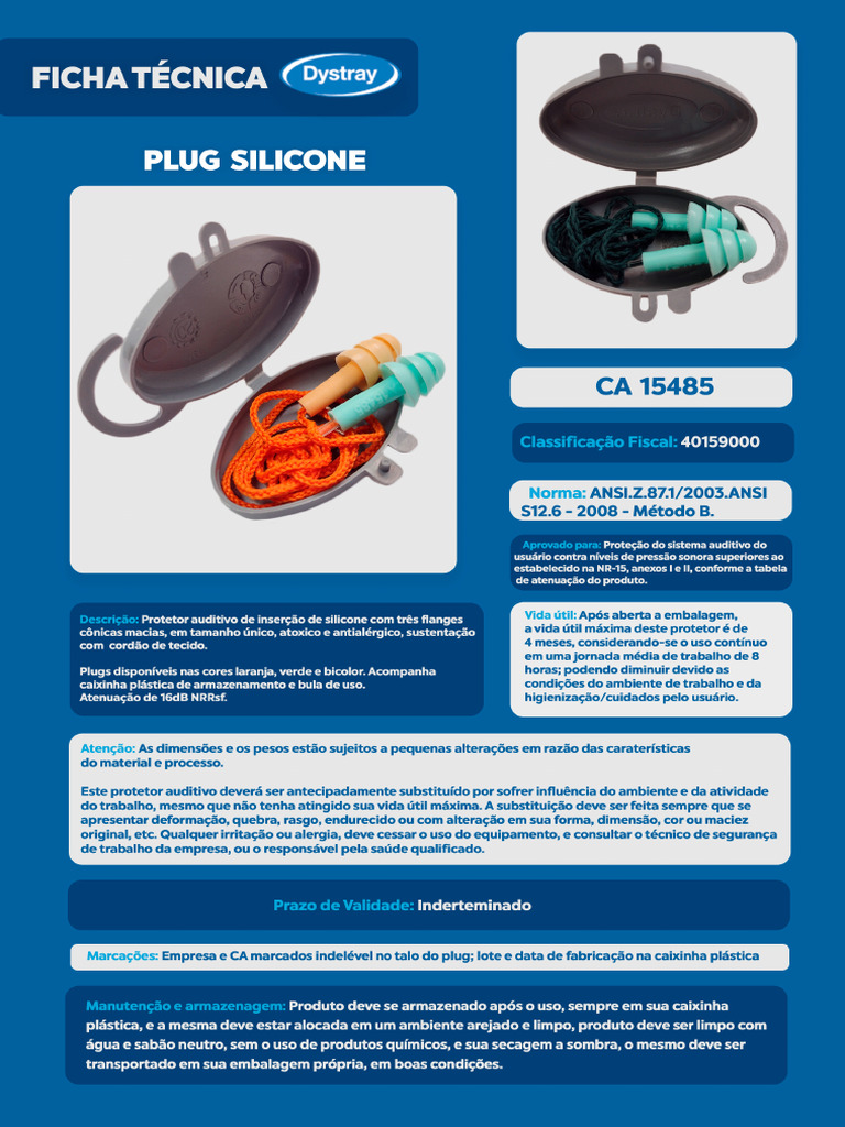 Ficha Tecnica Ca 15485 | PDF