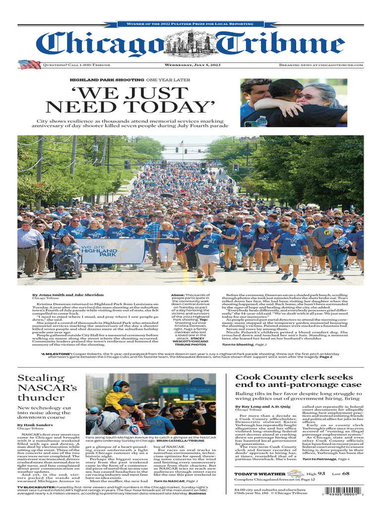 Chicago Tribune 0507 | PDF | Decibel
