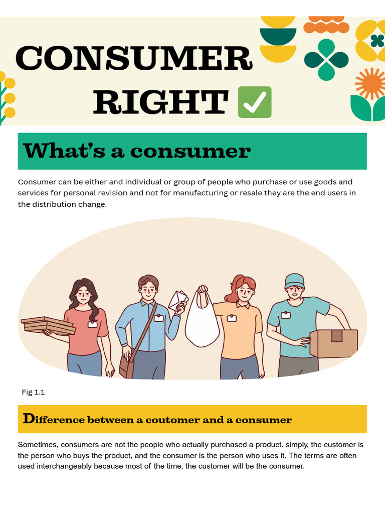 Consumer Rights and Responsibilities Guide | PDF | Consumer Protection ...