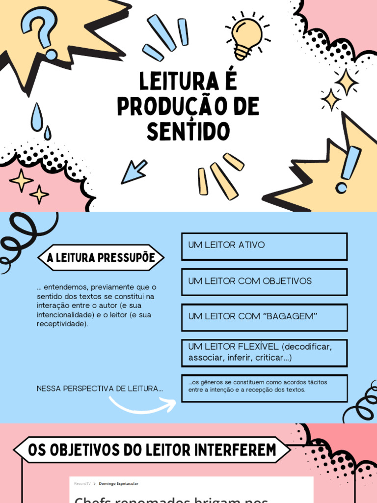 A Importância da Leitura Ativa e Crítica | PDF | Feminismo | Estudos de ...