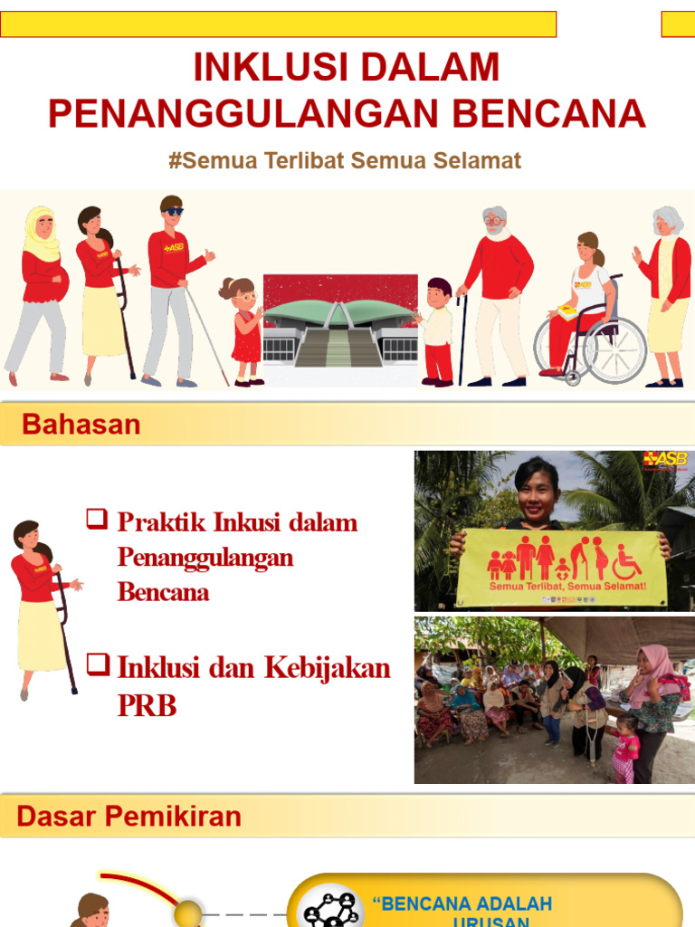 Inklusi Dalam PRB | PDF | Ilmu Sosial | Sains & Matematika