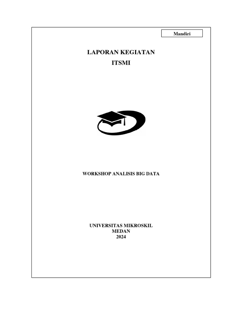 Ormawa laporan kegiatan workshop analisis big data pdf