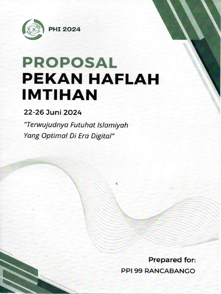 Proposal Phi 2024 | PDF