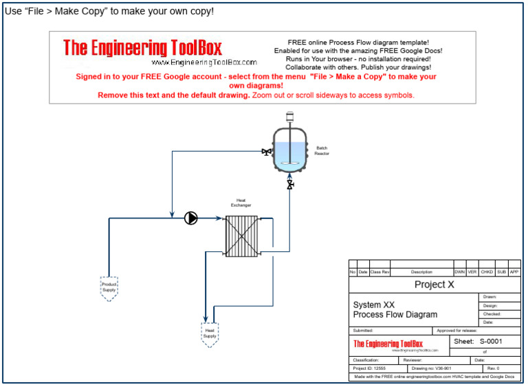 Process Flow Diagram Template | PDF | Computing | Software