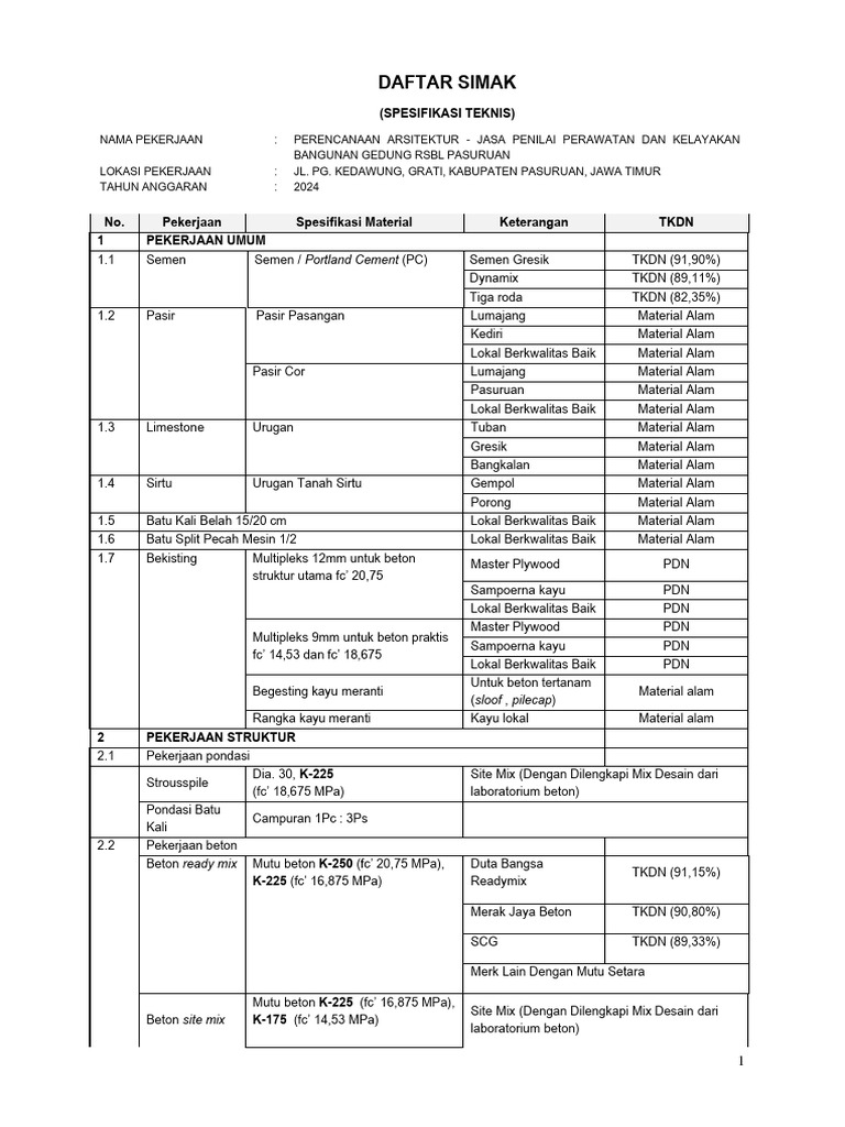 Daftar simak pdf