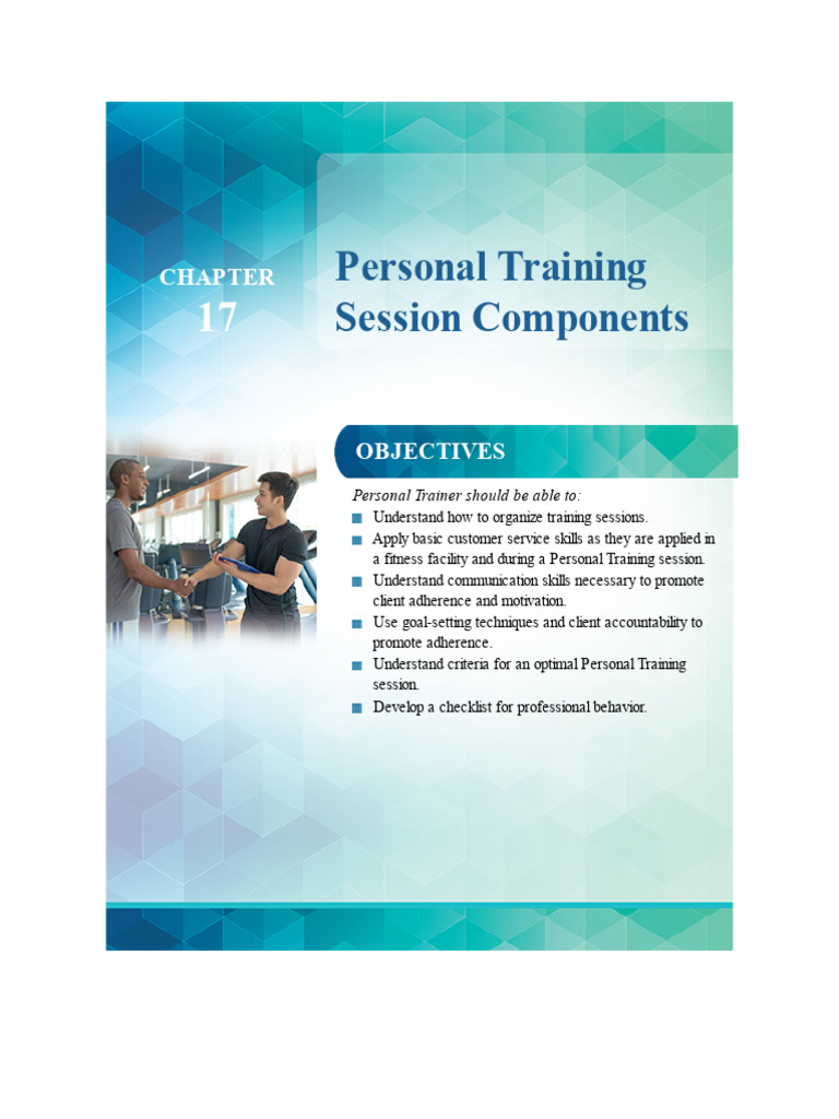 Personal Training Session Essentials | PDF | Personal Trainer ...