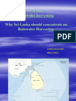 Sri Lanka; Why Sri Lanka Should Concentrate On Rainwater Harvesting For Domestic Uses - Part 2