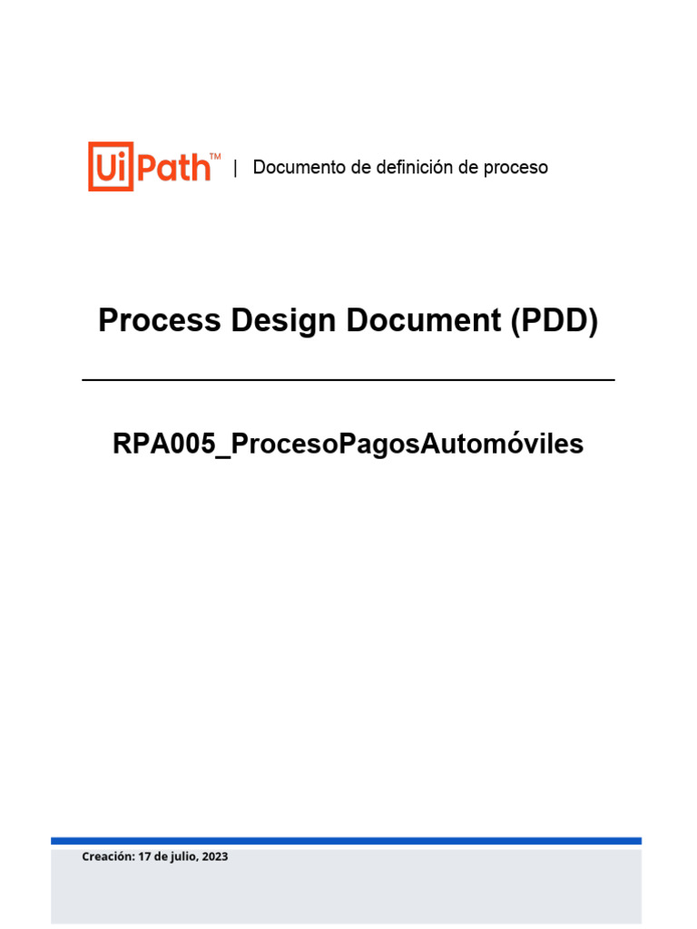 Proceso Pagos Automóviles PDD | PDF | Archivo de computadora ...