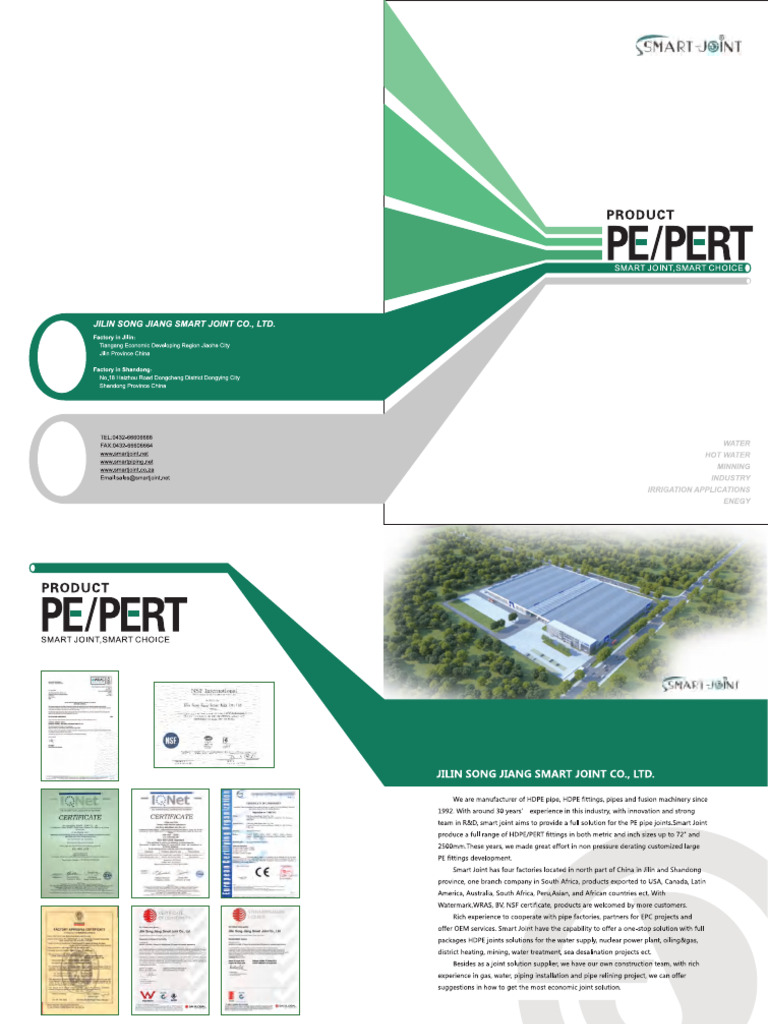 Smart Joint HDPE fittings catalog 2023.9.22 PDF