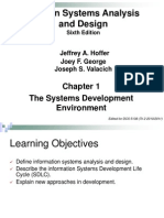 Modern Systems Analysis and Design: The Systems Development Environment