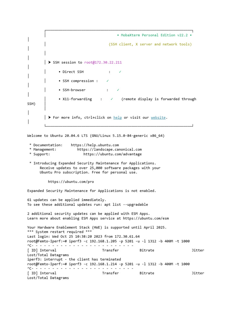 MobaXterm v22.2 SSH Client Overview | PDF | Secure Shell | Application ...