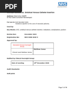 UAC/UVC Placement Guidelines | PDF | Neonatal Intensive Care Unit ...