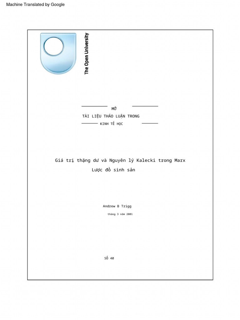 Working Paper 40 | PDF