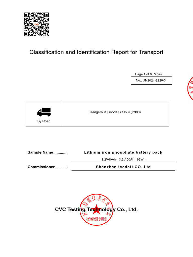 Lithium Battery Transport Guidelines | PDF | Dangerous Goods | Lithium ...