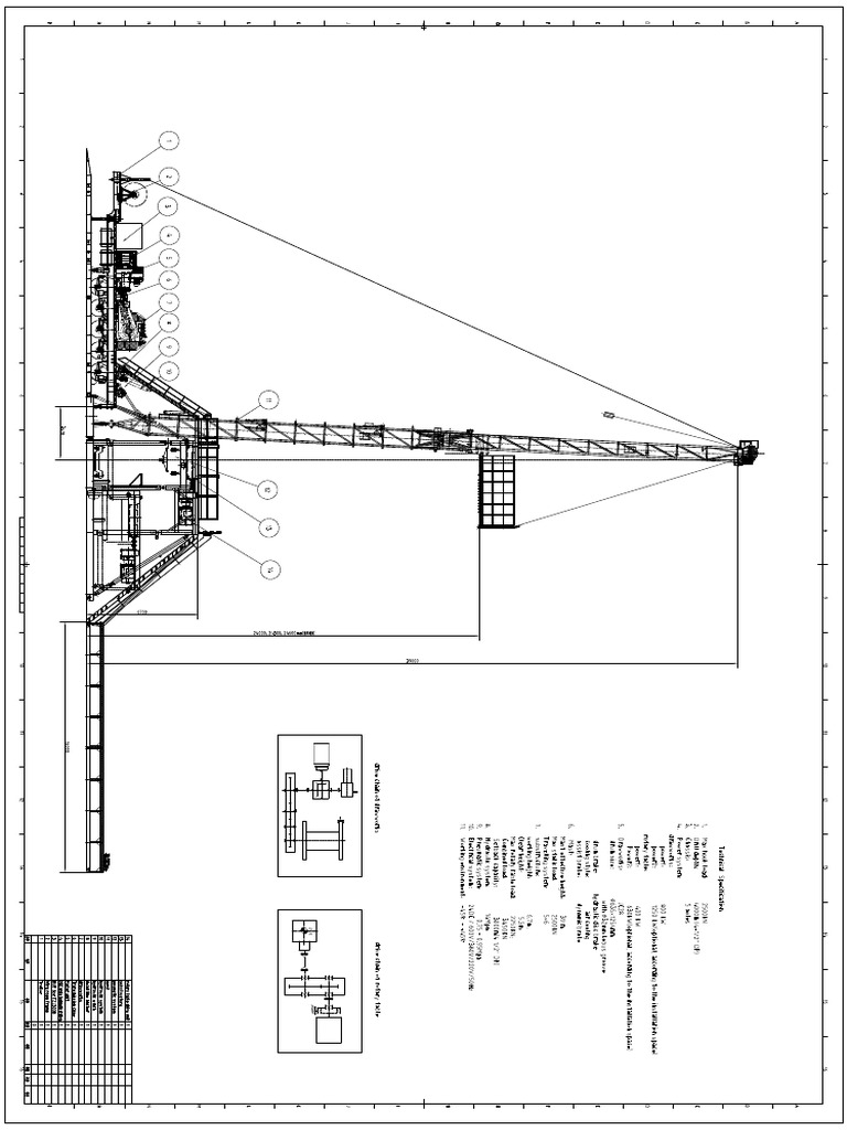 Trailer-Mounted ZJ40DB Operation Drawing 0508 Model | PDF