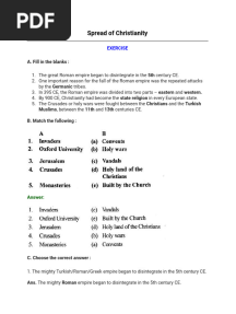 Jayanti Sengupta Oxford History & Civics Solution Class 7 Chapter 2 Spread of Christianity