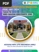 Panduan Proposal PKM-VGK 2024 | PDF