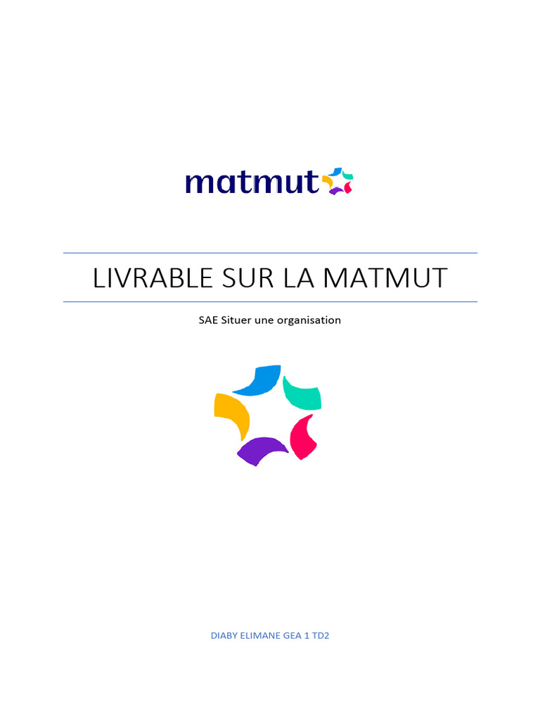 Organigramme de la Matmut à Rouen | PDF | Responsabilité sociétale des ...