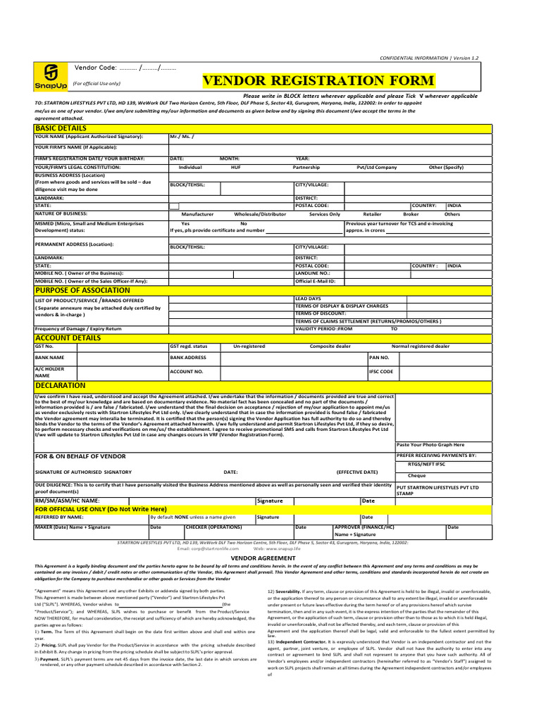 SLPL VRF | PDF | Indemnity | Employment