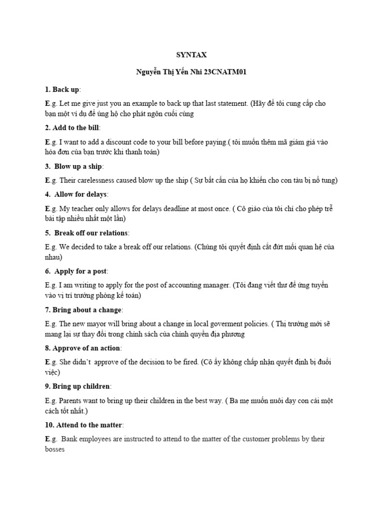 SYNTAX | PDF