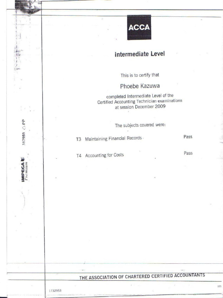Acca 2 | PDF