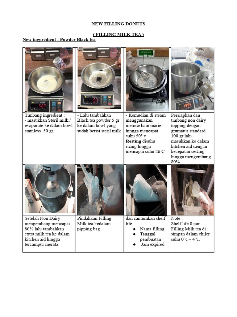 Modul Filiing Milk Tea | PDF | Kesehatan Holistik