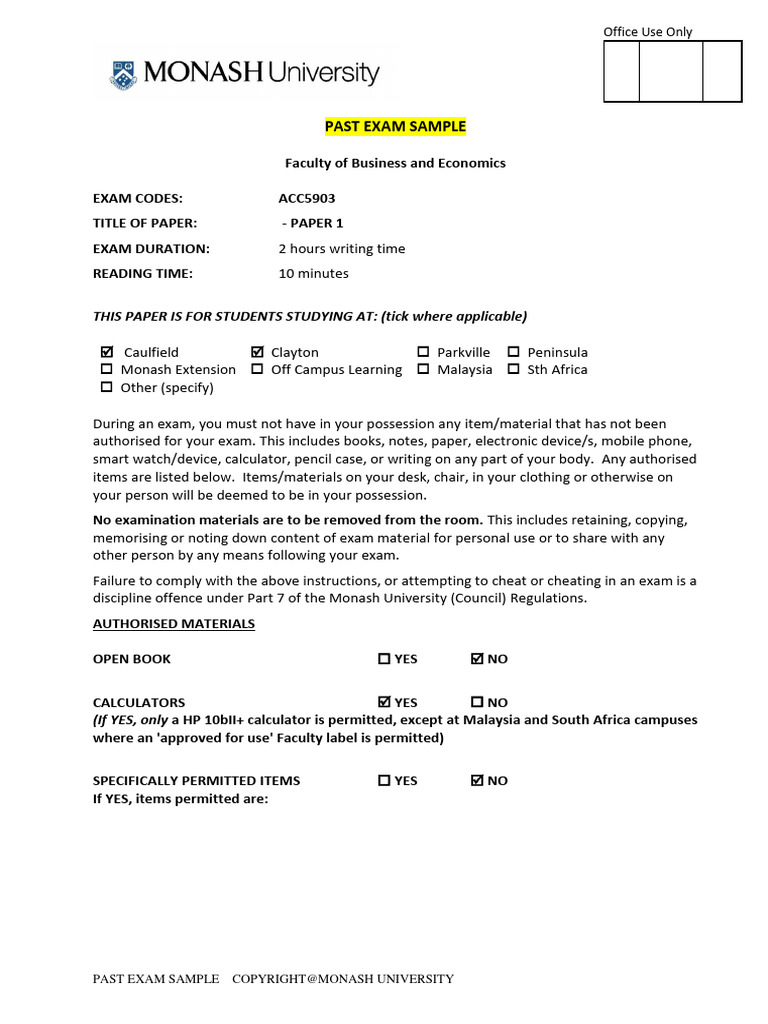 past-exam-sample-2-hours-pdf-depreciation-expense