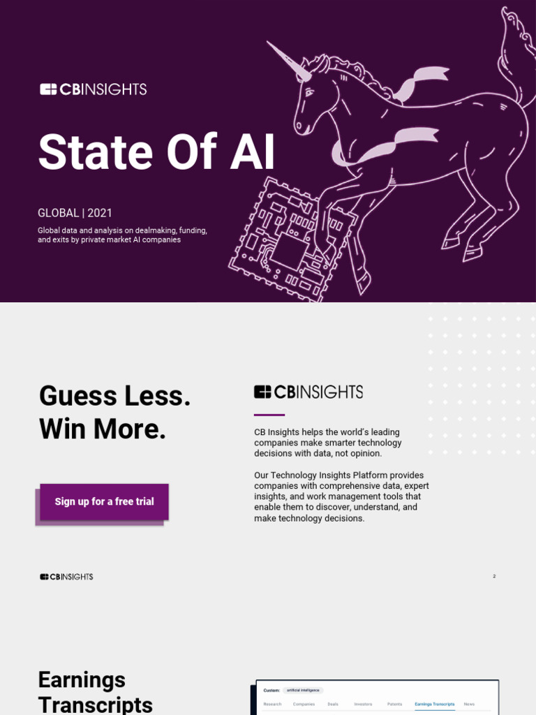 ARTIFICIAL INTELLIGENCE REPORT 2021 PDF intelligence overview