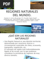 Regiones Naturales Del Mundo