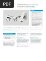 Vaisala HMD62 TMD62 Humidity and Temperature Transmitters Manual | PDF ...